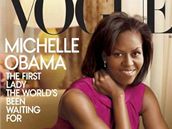 Michelle Obamová na titulní stran asopisu Vogue 