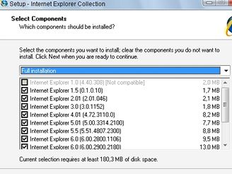 Internet Explorer Collection 