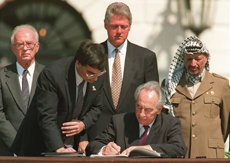 Podpis dohod z Osla v z 1993