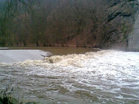 Splav v Podhradí nad Dyjí, 1. bezen 2009