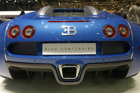 Bugatti Veyron Bleu Centenaire 