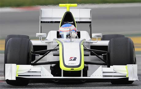 Brawn GP 2009: Button za volantem
