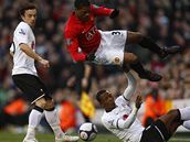 tvrtfinále Amglického poháru v podání Manchesteru United a Fulhamu