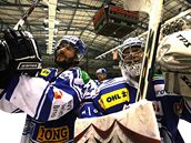 Chomutov - Kometa Brno: radost hostujících hrá��