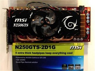 MSI GeForce GTS 250