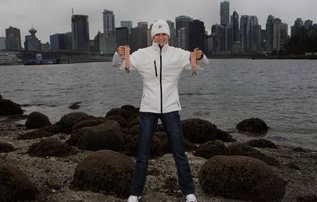 Martina Sáblíková je eskou nadjí pro olympijské hry ve Vancouveru.