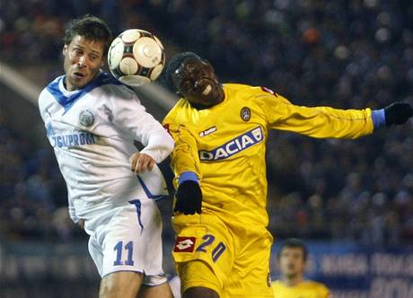 Petrohrad - Udine: rl a Asamoah