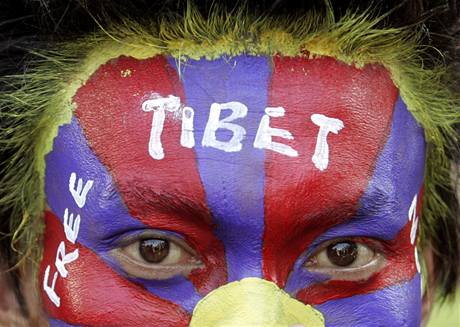 Protesty proti nsk nadvld nad Tibetem (10. bezna 2009)