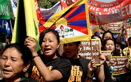 Protičínské protesty Tibeťanů v Indii
