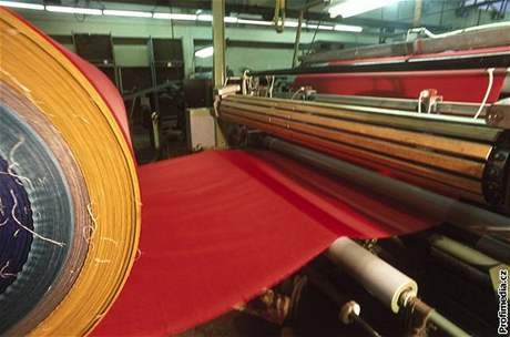 eský textilní prmysl proel 15letým pádem. Ilustraní foto.