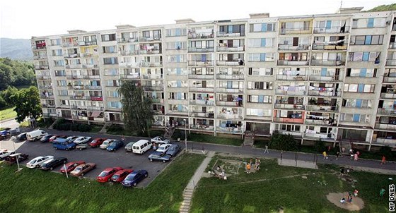 Litvínovské sídlit. Ilustraní foto