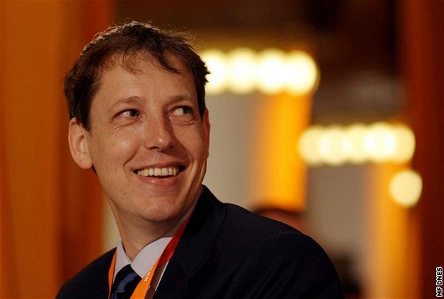 Stanislav Gross na sjezdu �SSD v roce 2009.