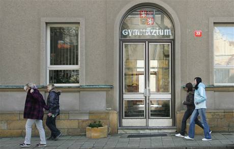 Gymnazistu zatkli detektivové v Novém Bydov letos v beznu.