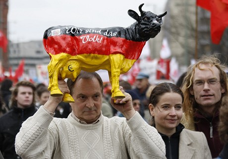 Demonstrace proti summitu G20 (28.3.2009)