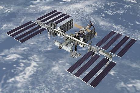 Vizualizace hotové stanice ISS