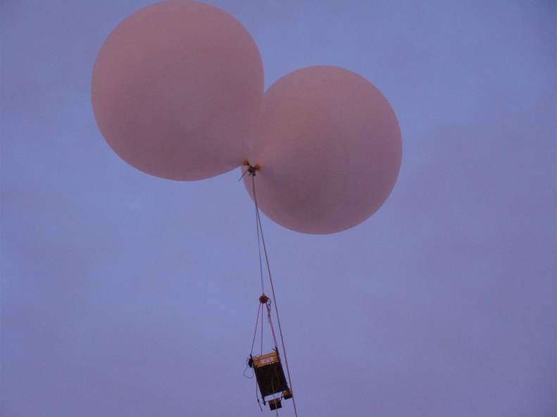 Mise balonu do 30kilometrové výky