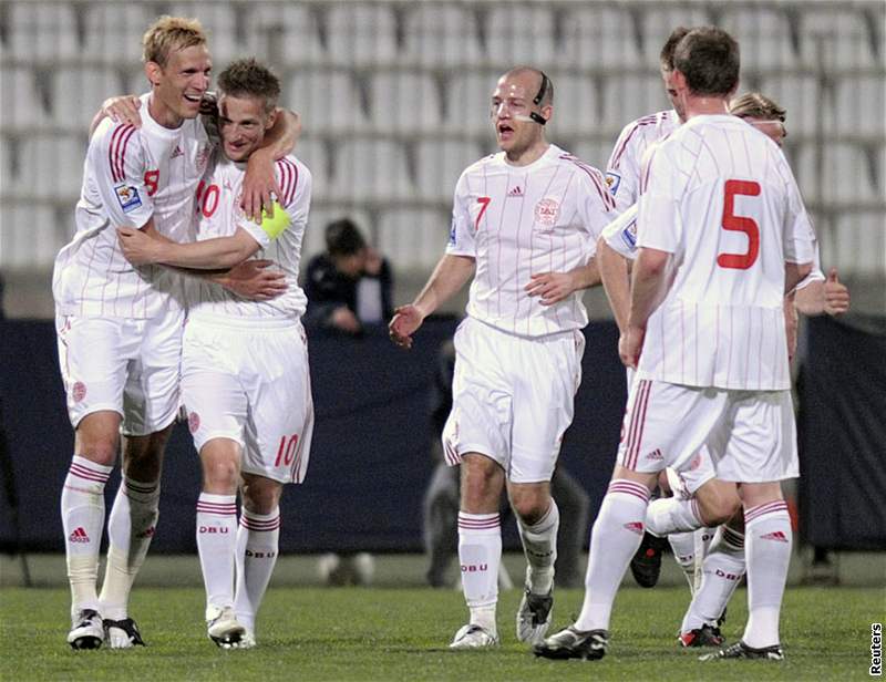 Kvalifikace fotbalového mistrovství svta 2010. Malta - Dánsko