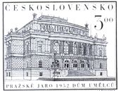 Známka k Pra�skému jaru 1952