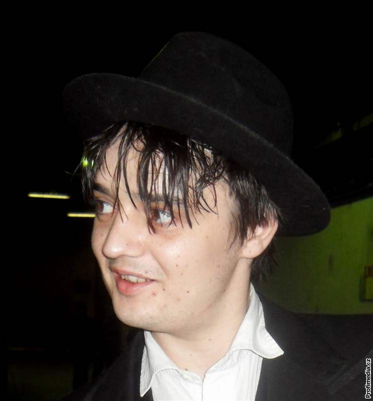 Peter Doherty v beznu 2009