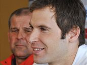 Petr ech, v pozadí Petr Rada