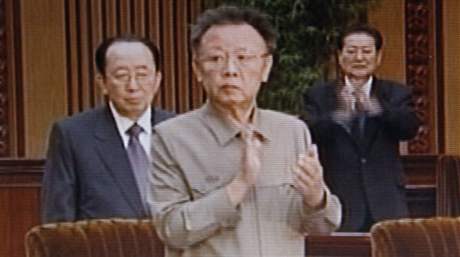 Severokorejský vdce Kim ong-il. Za následníka oznail svého nejmladího syna.