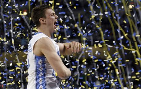 Tyler Hansbrough z University of North Carolina Tar Heels.