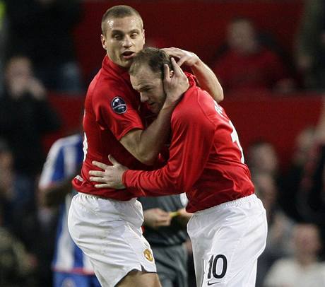 Manchester United: radost Rooneyho a Vidie