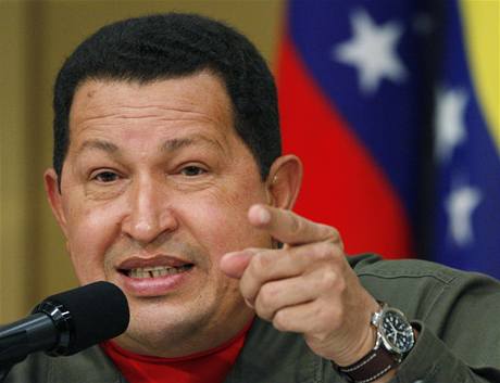 Venezuelský prezident Hugo Chávez