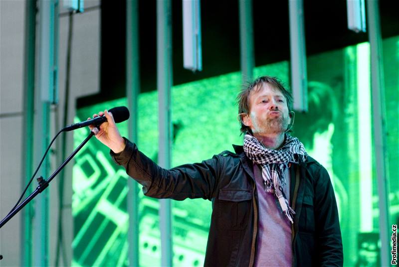 Radiohead vystoupí 23. srpna v praských Holeovicích.