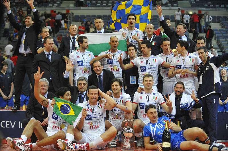 Trentino Volley, vítz Ligy mistr 2009