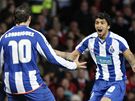 Manchester - Porto: Rodriguez a Lucho se radují