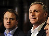 Koali�ní vyjednávací tým, který se s �SSD dohodl na nové vlád� (5.4.2009)