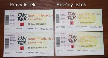 Pravé a Falené lístky na koncert Jaromíra Nohavici