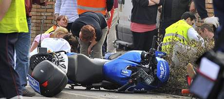 Cyklistický závod Paí - Roubaix poznamenala v roce 2009 nehoda doprovodného motocyklu, který vjel do divák.
