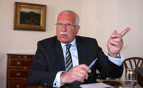 Prezident Václav Klaus 