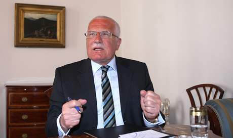 Prezident Václav Klaus podle Hradu nebyl pozván na oslavu ODS.