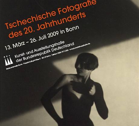 Výstava eská fotografie 20. století, plakát k výstav