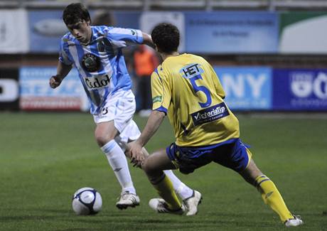 Mladá Boleslav - Teplice: Hrdlika (vlevo) a Ljevakovi