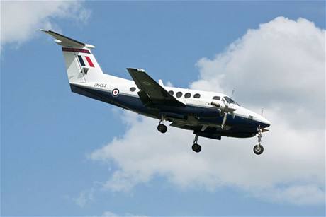 Beechcraft King Air 200 pi pistání