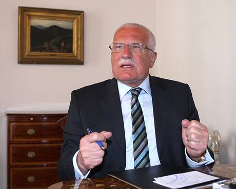 Prezident Václav Klaus podle Hradu nebyl pozván na oslavu ODS.