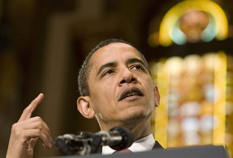 Prezident Obama prohlásil, e pímou hrozbu pro USA pedstavuje Al-Kajda a Taliban.