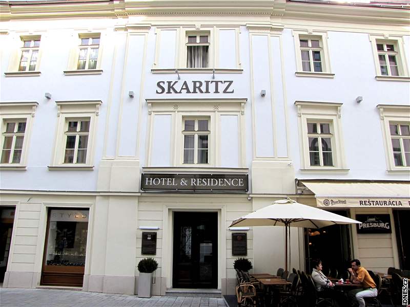 Hotel, kde je Iveta Bartoová ubytovaná v Bratislav 