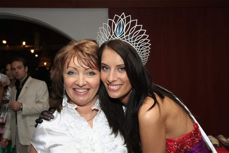 Miss Slovensko 2009 Barbora Franeková s maminkou