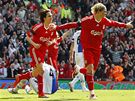 Liverpool: Benajun (vlevo) a Torres