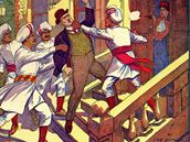 Nick Carter - Král zlod�j� a jiné p�íb�hy (obálka knihy)