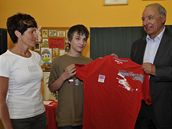 Kv�ta Pecková, Ond�ej Dobrý a Milan Jirásek