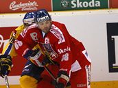 esko - védsko: Jaromír Jágr útoí.