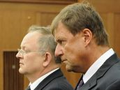 Ji�í Baron (vlevo), V�slav Nemeth
