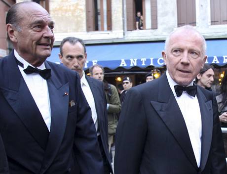 Miliard Francois Pinault a bval francouzsk prezident Jacques Chirac