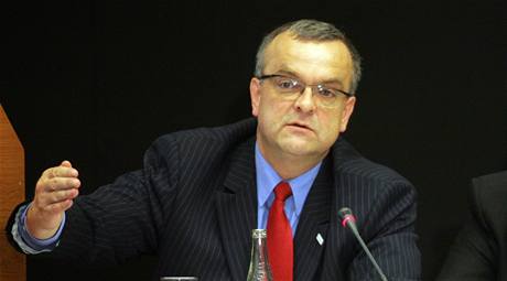 Miroslav Kalousek na konferenci